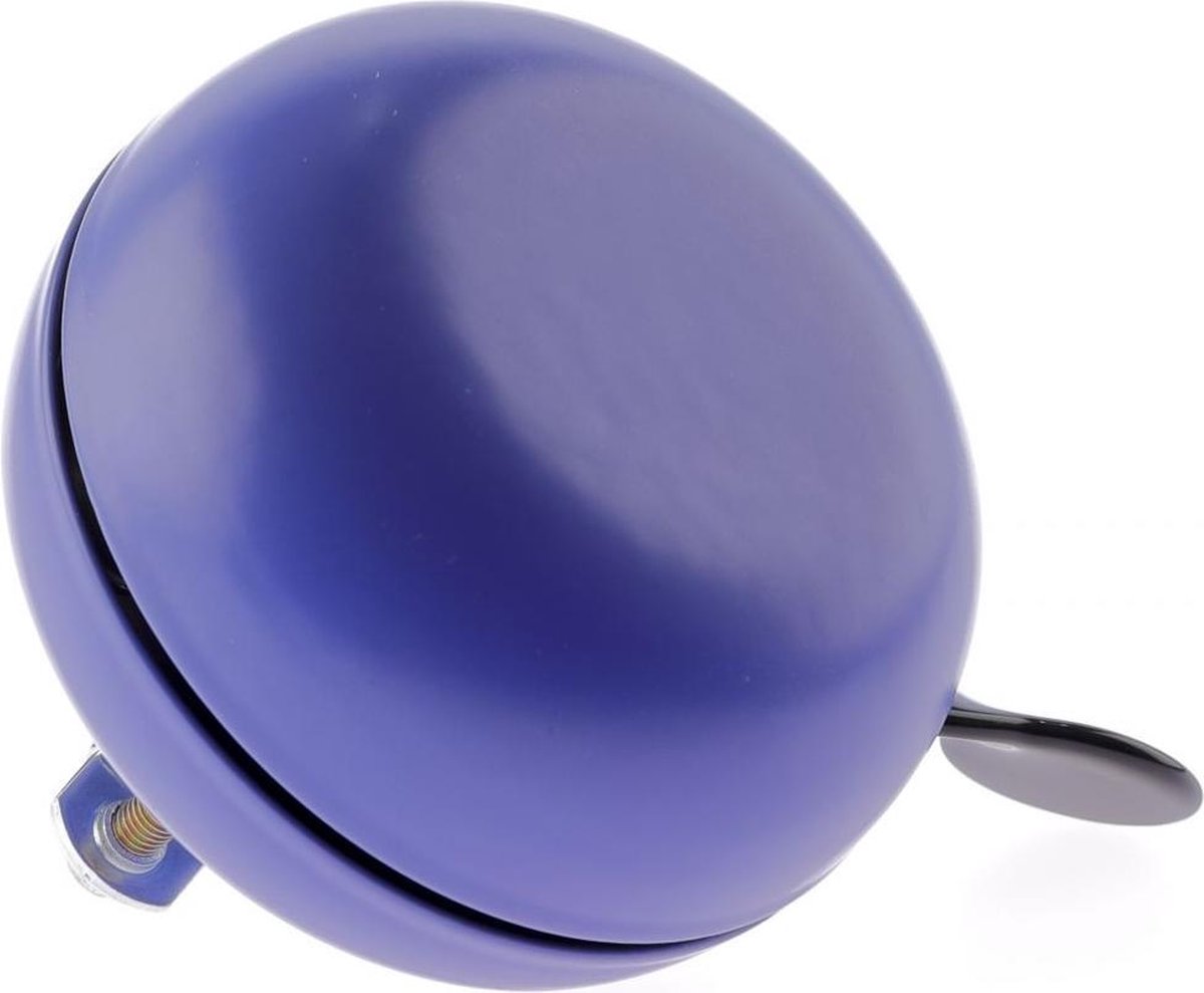 Fietsbel Ding Dong Beaujolais Blue 80 mm - mat blauw