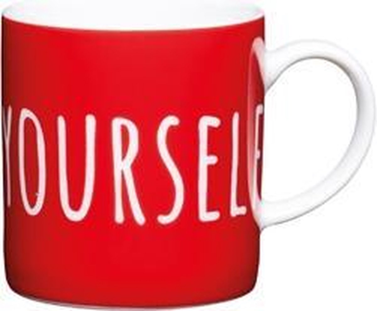 Set van 6 - Espresso Kopje - Espresso yourself - 80ml - KitchenCraft