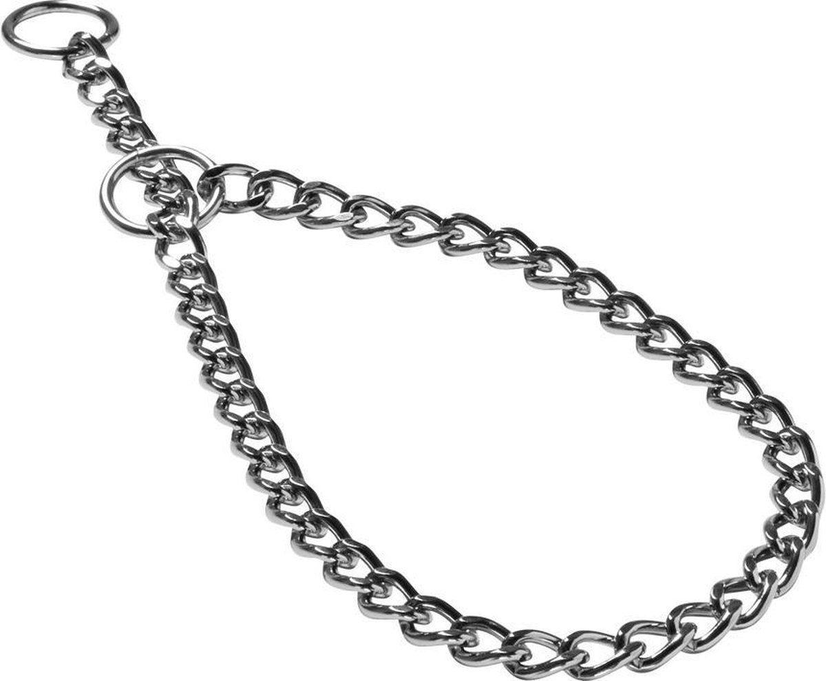 Adori Halsketting Extra Grof Chroom 55x0.35 cm