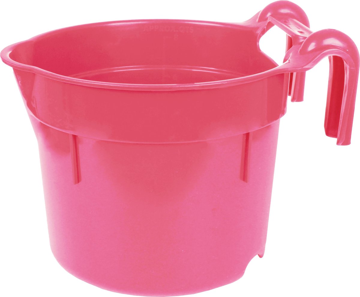 Hang on voerbak 8L roze