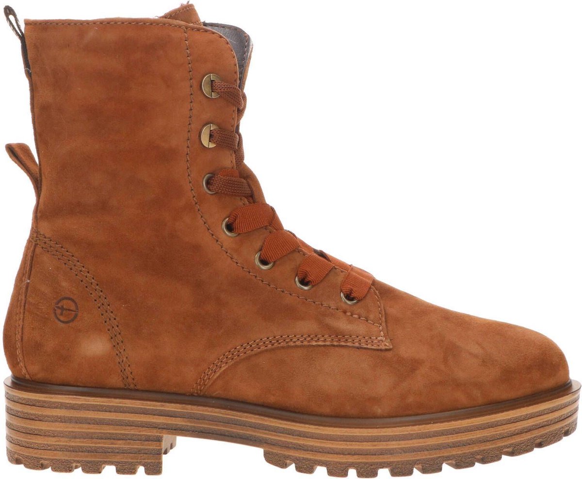 Tamaris Veterboots cognac - Maat 39
