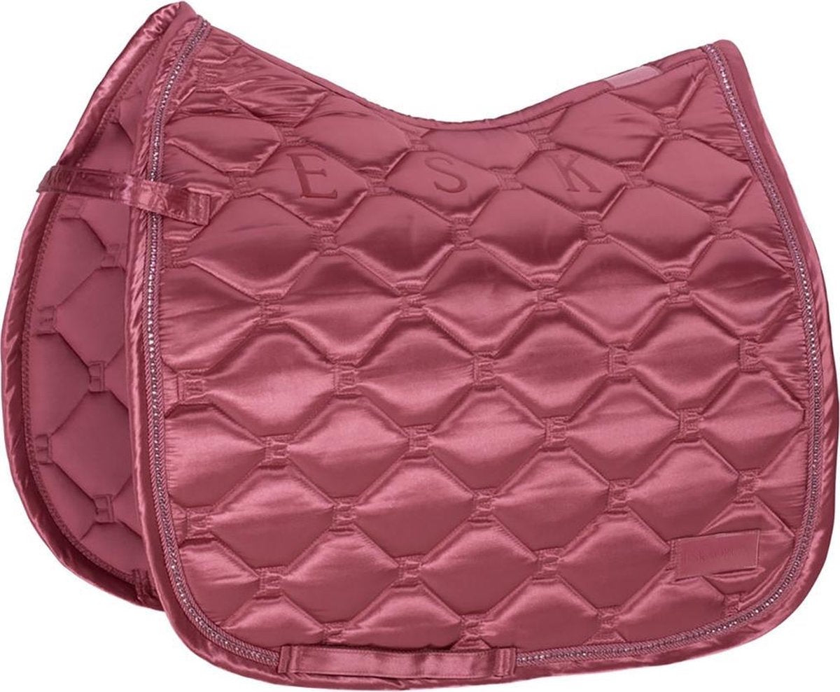 Eskadron Zadeldek  Classic Satin Emblem - Pink - dressuur Full