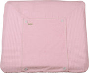 Koeka - Aankleedkussenhoes wafel Bonn - Old Baby Pink
