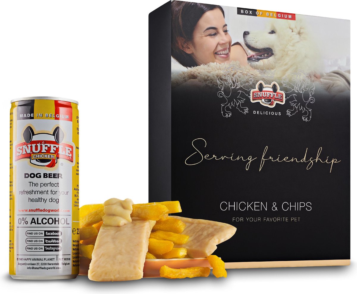 Snuffle Delicious Box Chicken & Chips