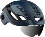 Lazer Fietshelm Bullet 2.0 Schuim/mesh Blauw/grijs Maat S