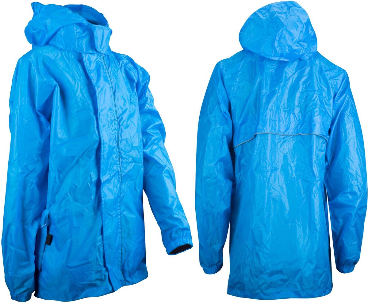 Ralka Regenjas - Kinderen - Unisex - Blauw