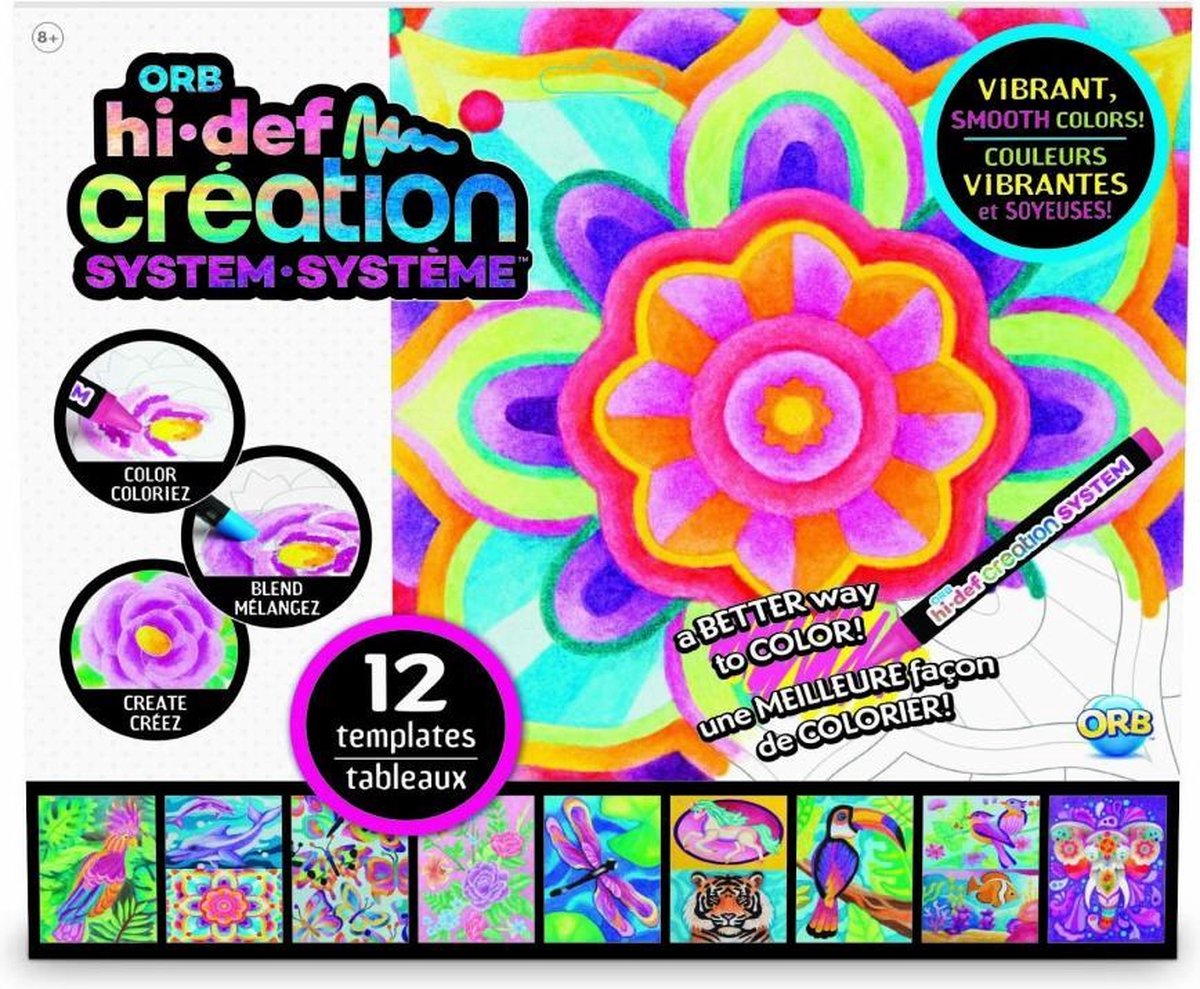 ORB Hi-Def Creation System met 12 Kleurplaten