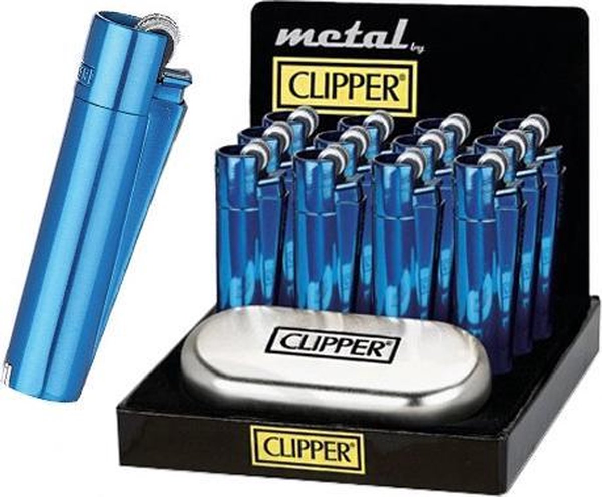 Clipper vuursteenaansteker Blauw