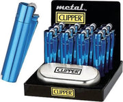 Clipper vuursteenaansteker Blauw