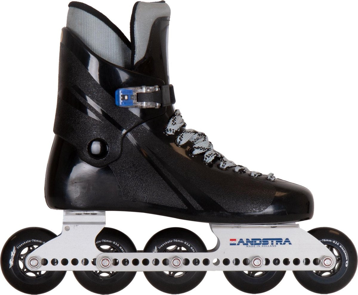 Zandstra Inlineskates - Maat 41 - Unisex - zwart/grijs