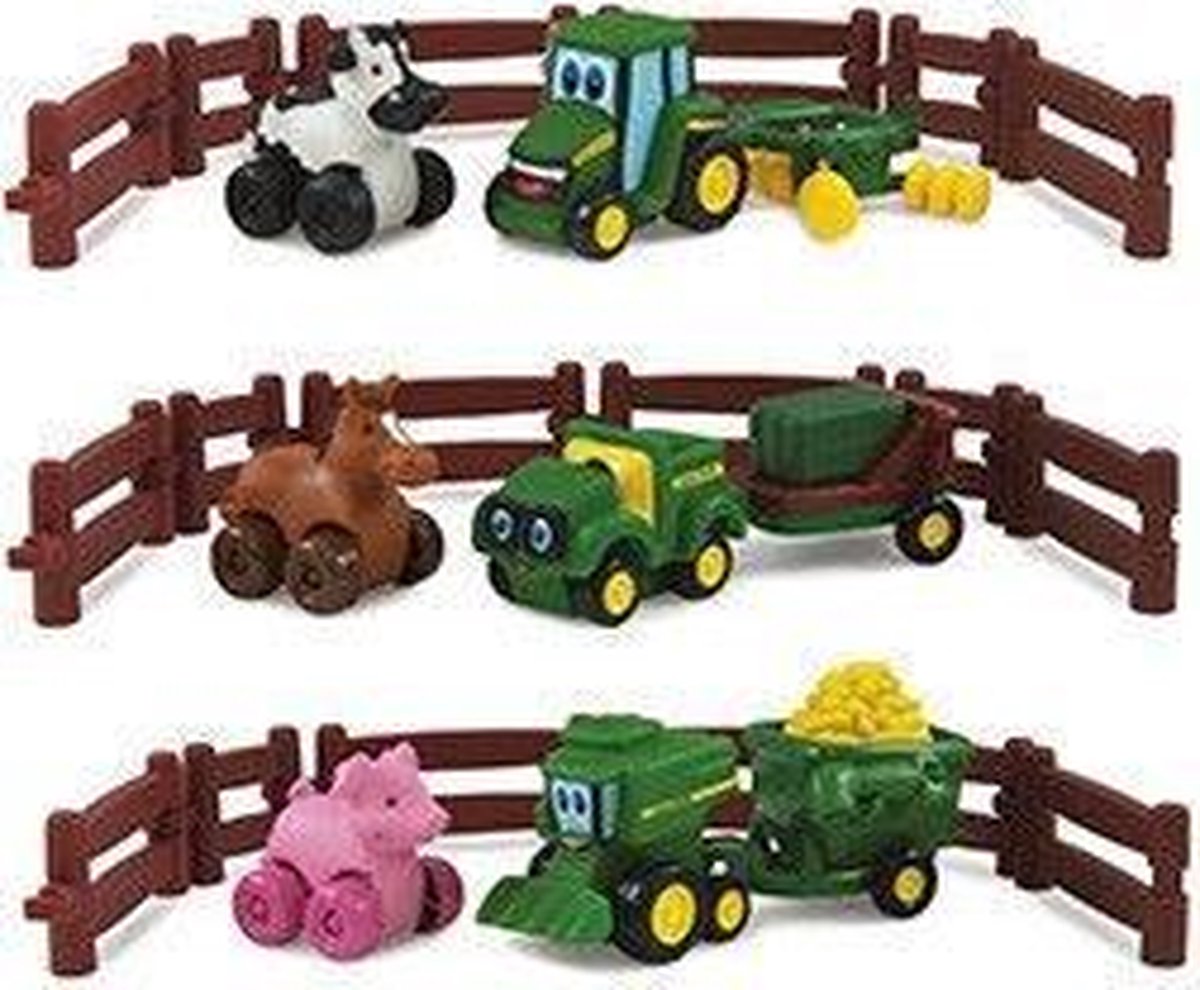 JOHNNY AND FRIENDS FARM ADVENTURE PLAYSET ASSORT