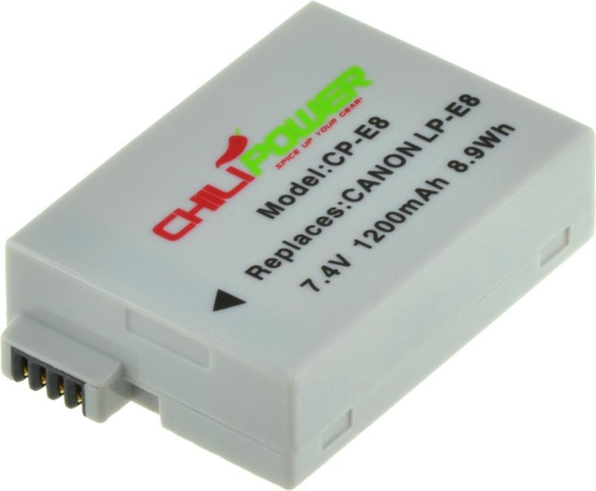ChiliPower camera accu Canon LP-E8