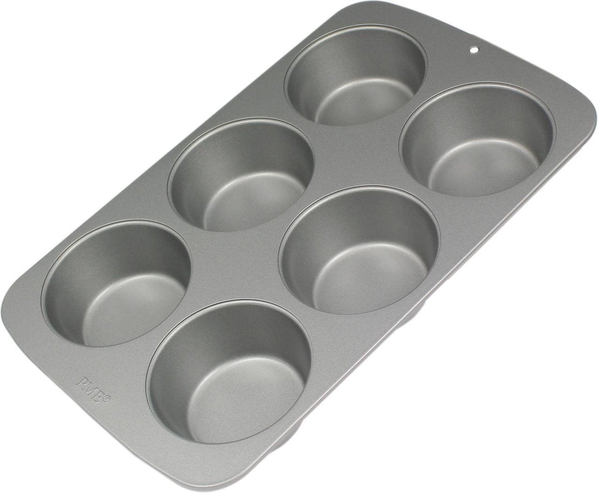 Muffin / Cupcake Bakvorm PME groot 6 stuks