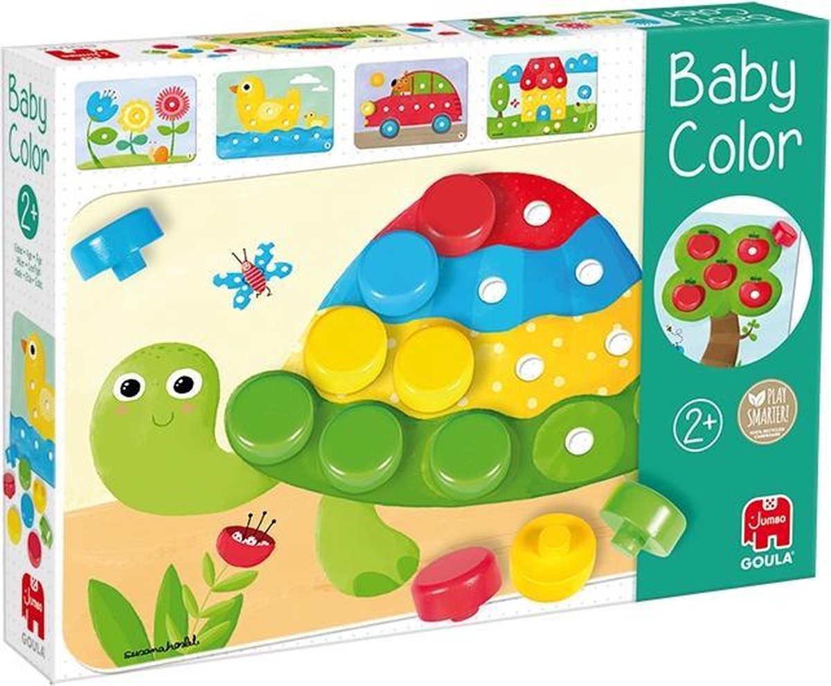 Goula Schildpad Baby Color Kleuren Leren