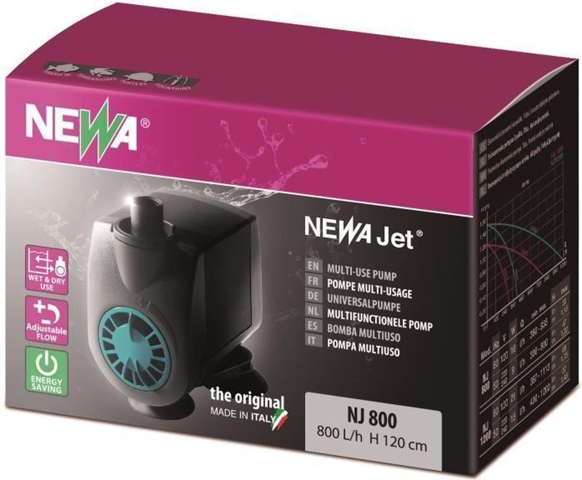 NEWA Nieuwe Jet Nj 800-pomp - voor aquarium