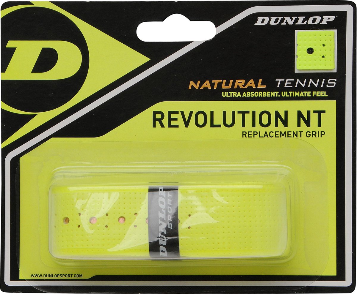 Dunlop REVOLUTION NT vervangingsgrip - 1 stuk - geel