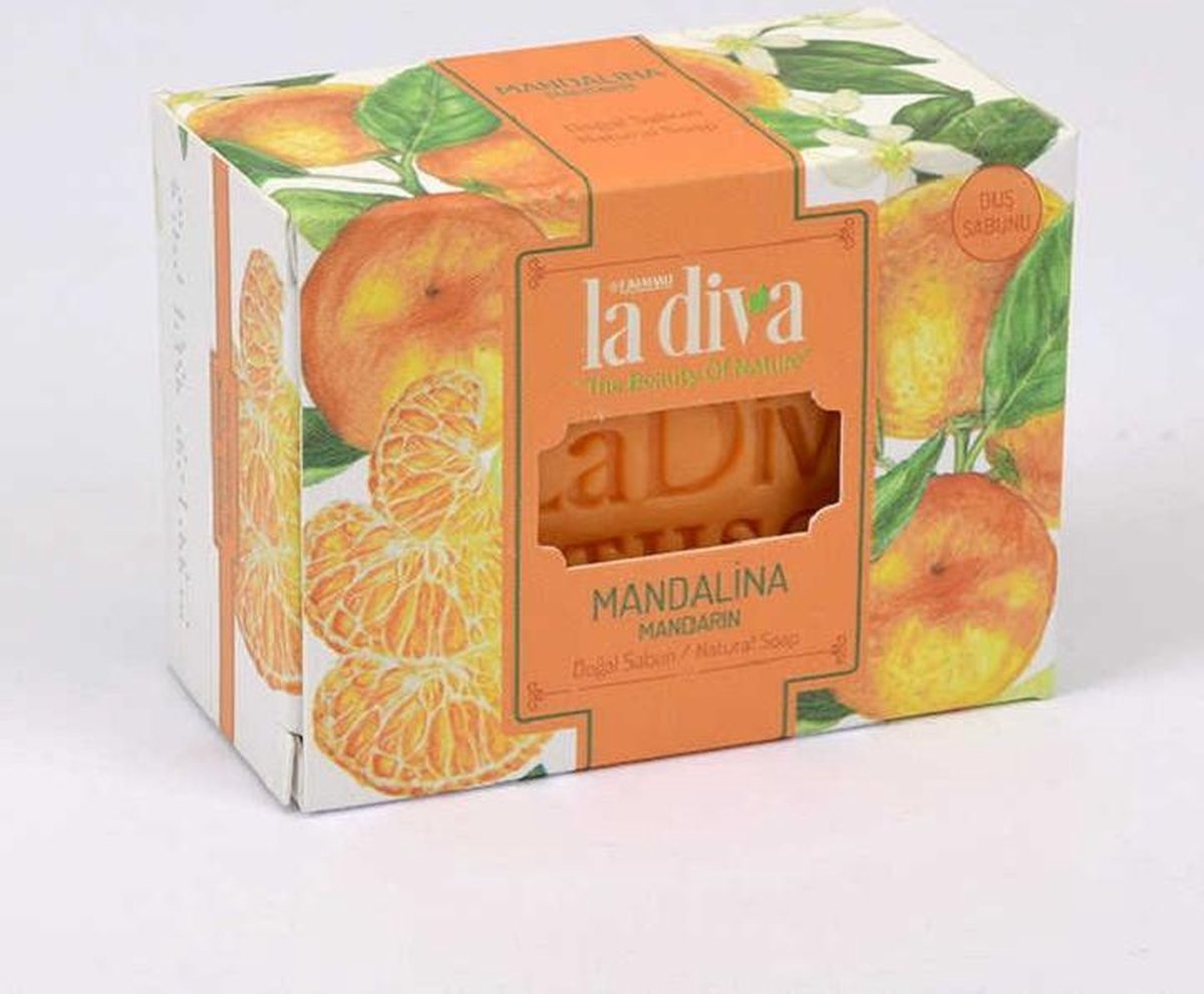 Mandarijn zeep 120g