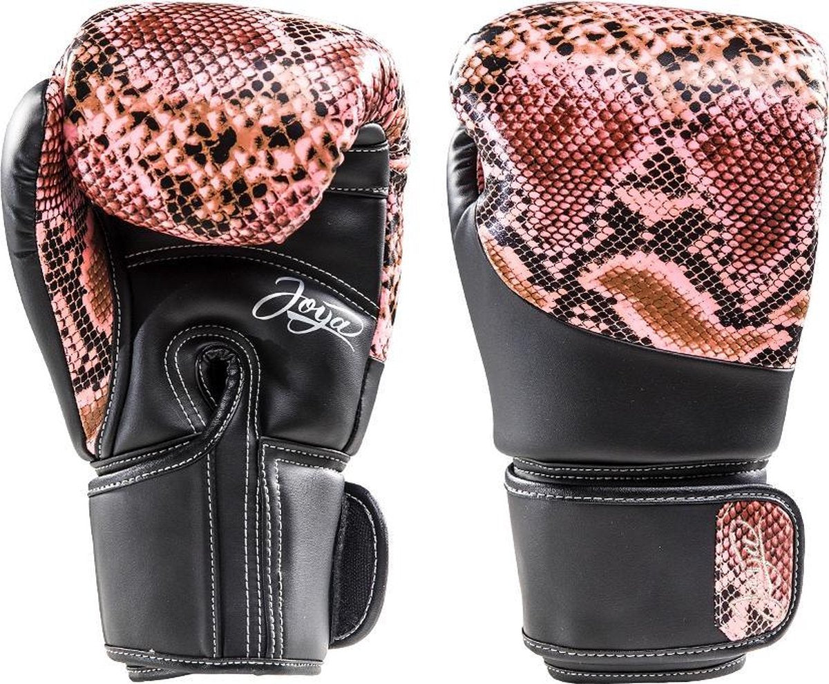 Joya (kick)bokshandschoenen Dames Pink-Snake 10oz