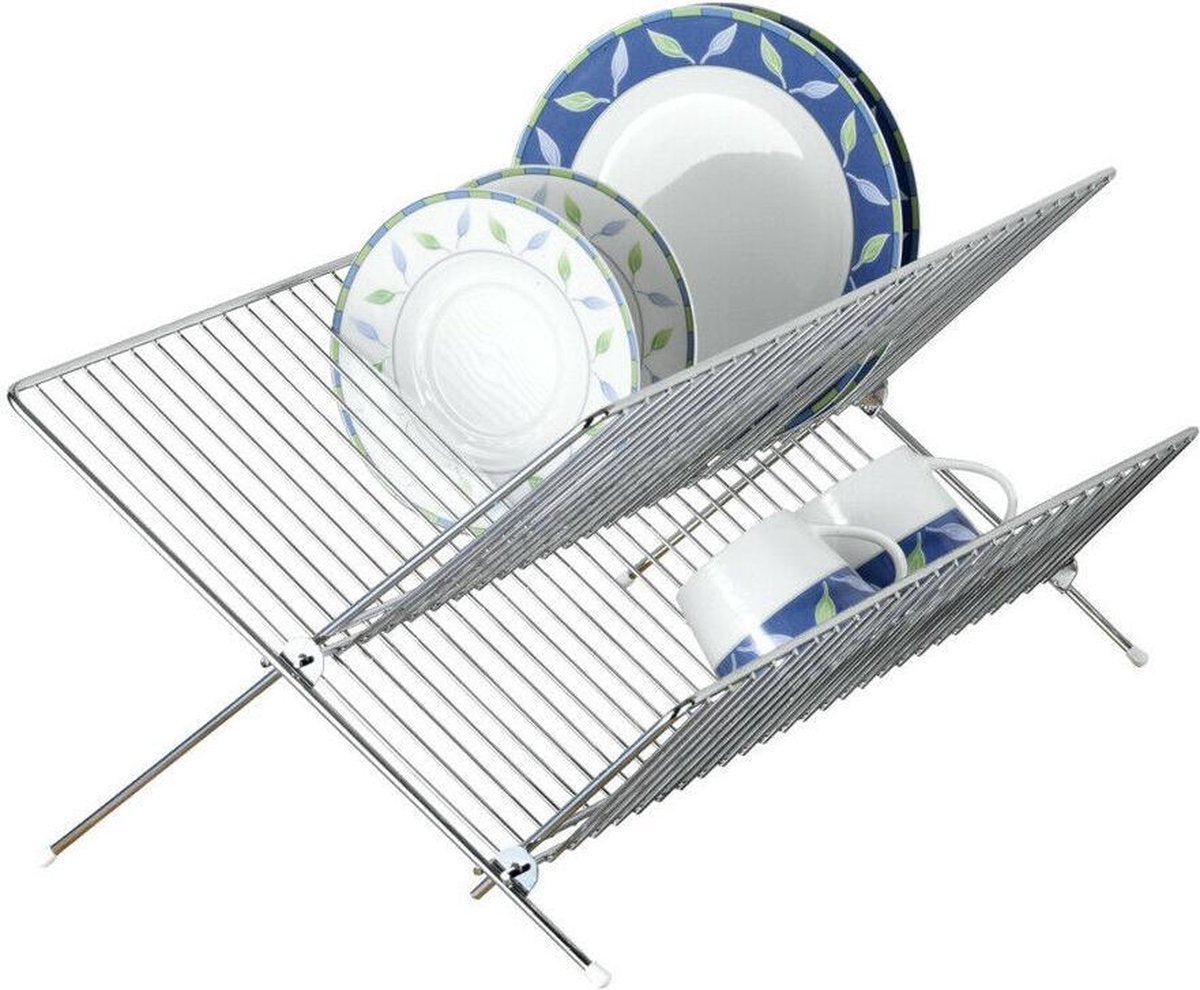 WENKO compact afdruiprek | verchroomd | antislip | 47