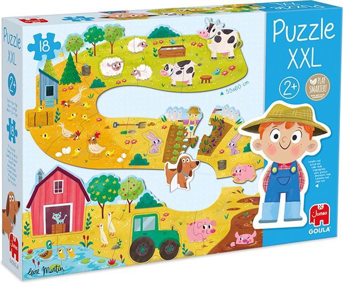 Puzzel XXL Boerderijdieren