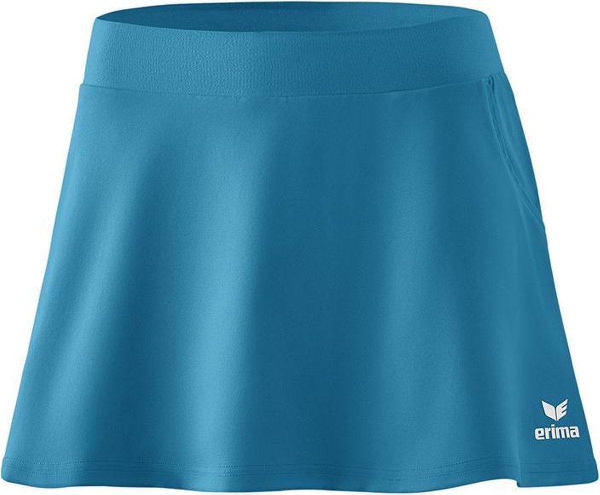 Erima 5-C Dames Tennisrok - Rokjes  - blauw licht - 44