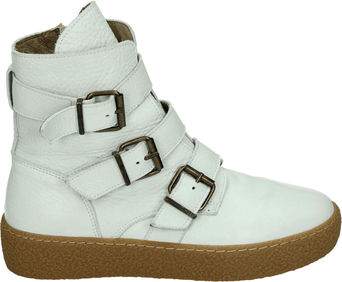 Ca'Shott 22123 - Volwassenen Laarsjes - Kleur: Wit/beige - Maat: 39