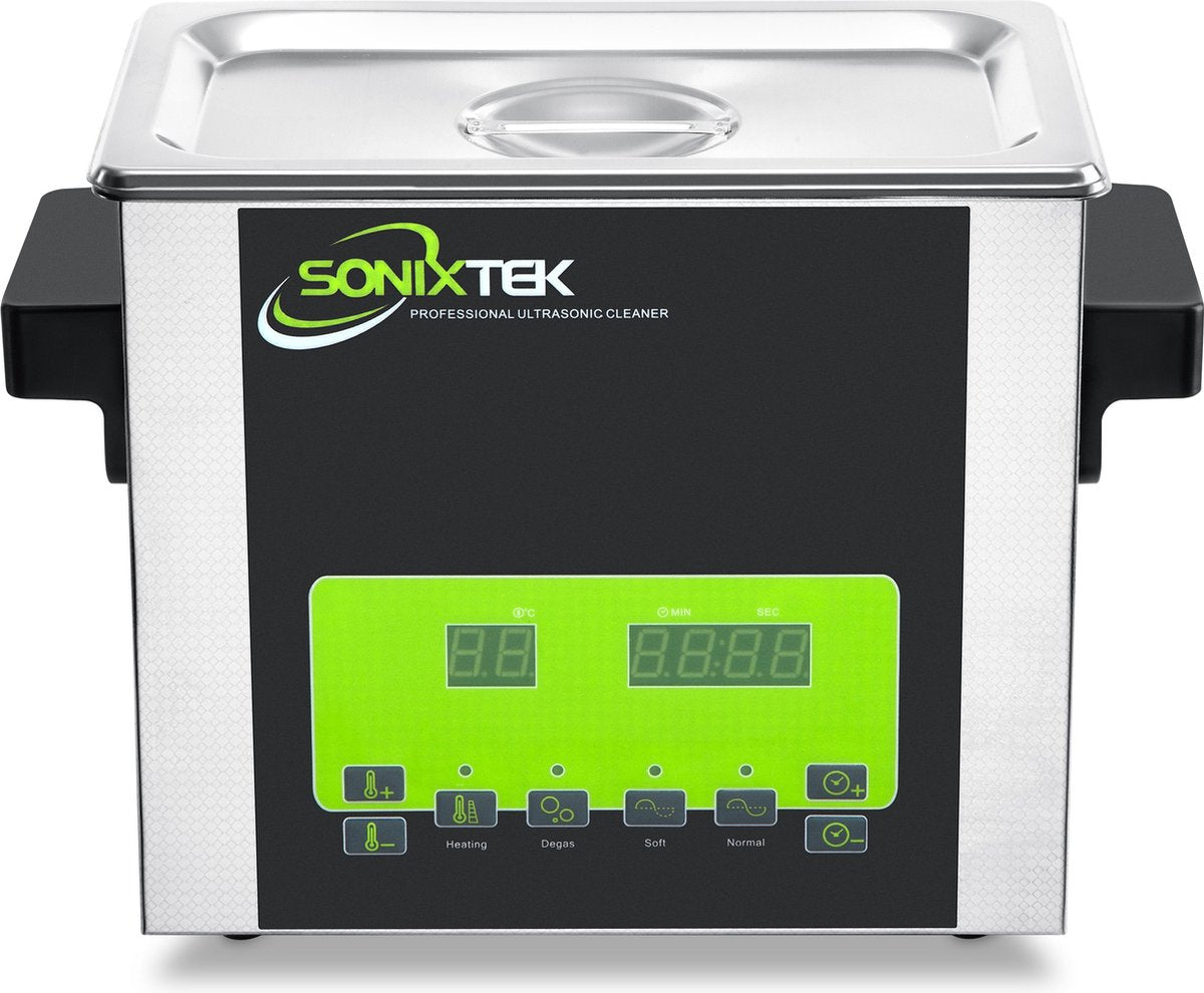 Sonixtek SD Series 3L - Digitale ultrasone reiniger - RVS