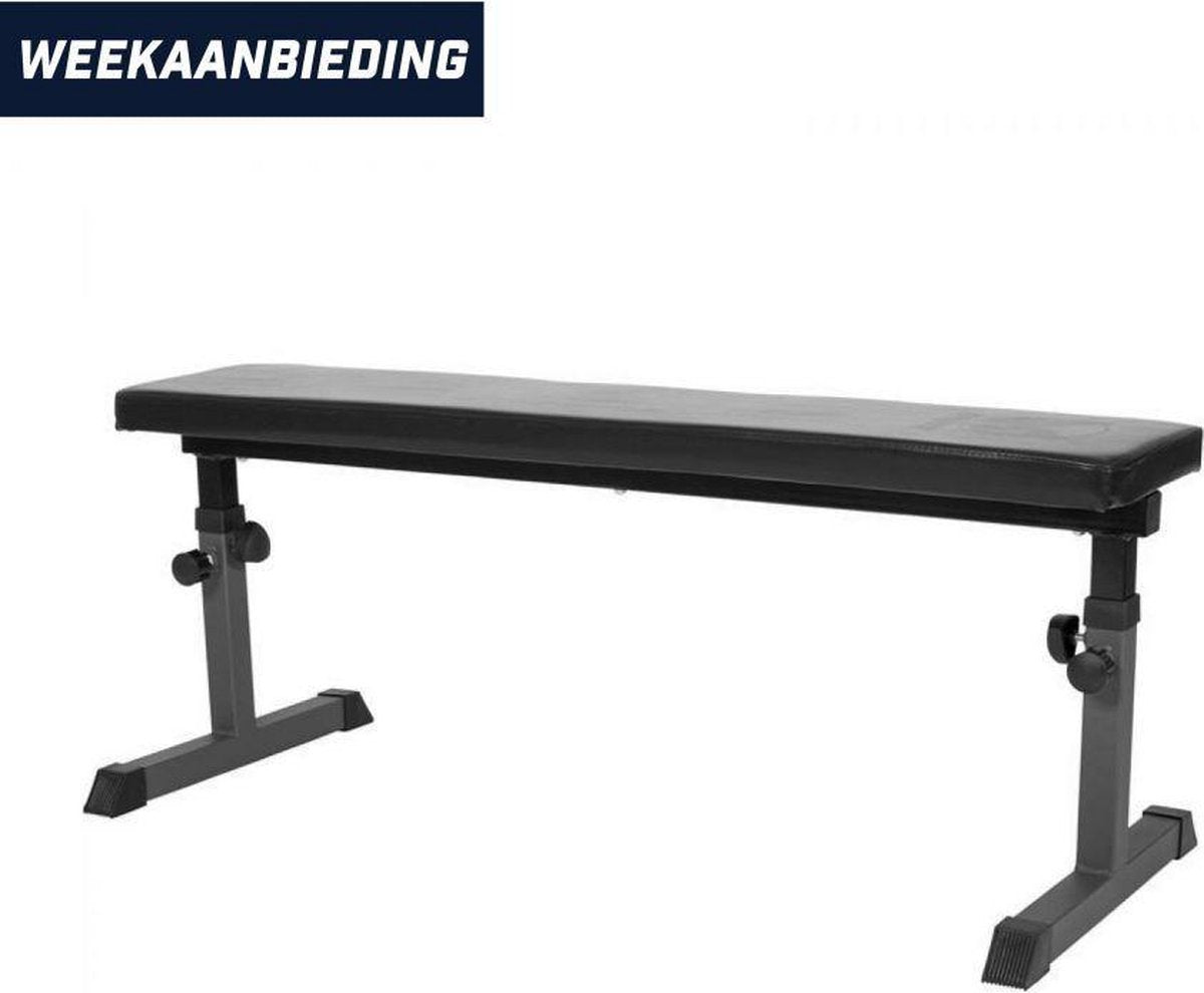 Gyronetics Vlakke Fitnessbank verstelbaar- belastbaarheid 200 kg