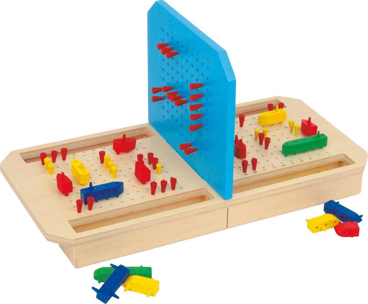 Houten Zeegevecht Spel - Bordspel