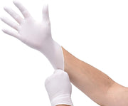 Disposables CMT Nitril Handschoenen - poedervrij - wit- S- 200 stuks