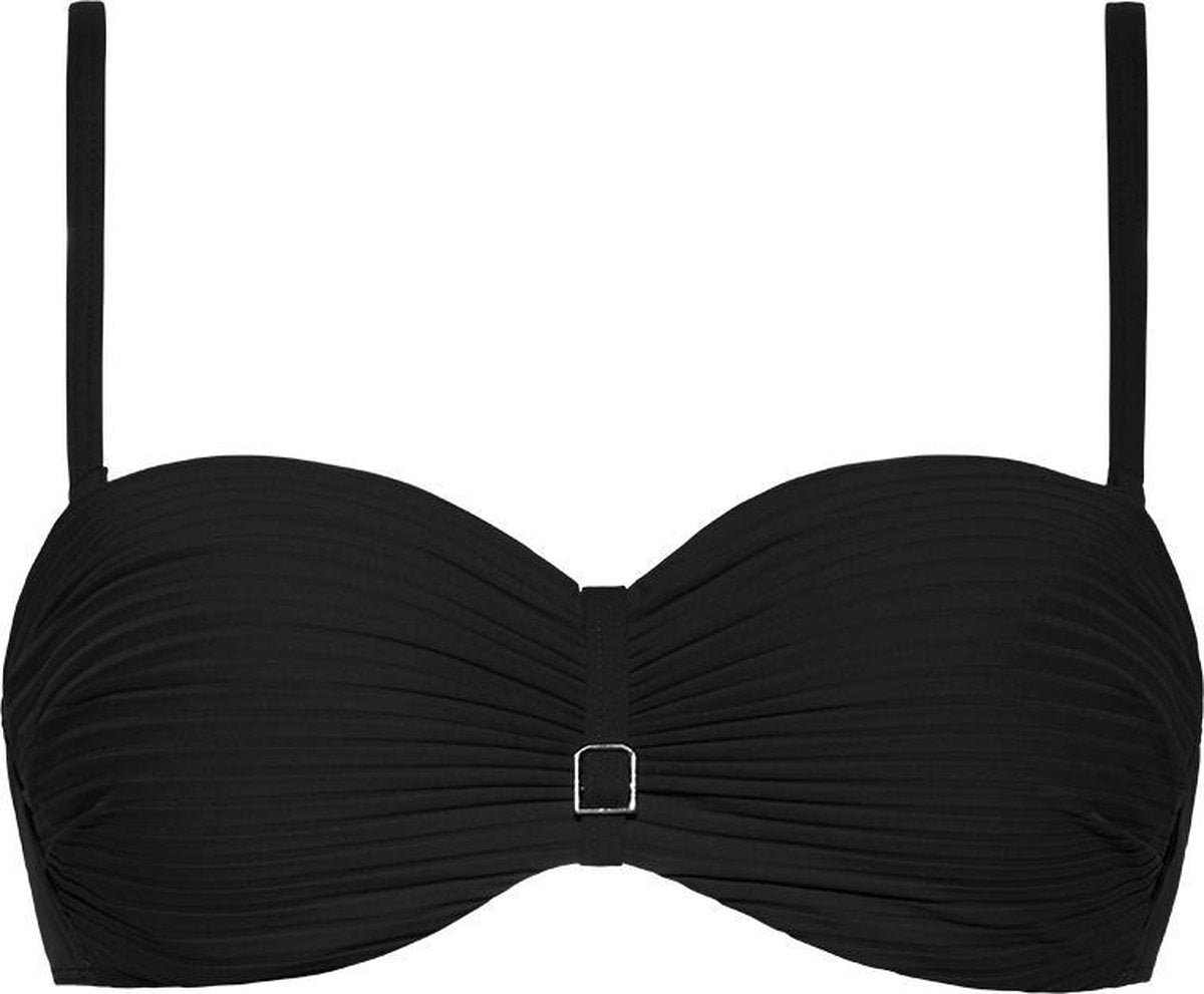 CYELL Dames Bandeau Bikinitop Voorgevormd met Beugel Zwart -  Maat 38C