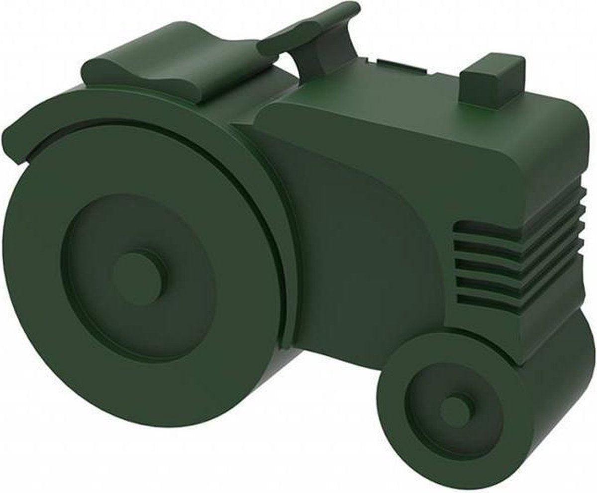 Blafre Lunchbox Tractor Donkergroen