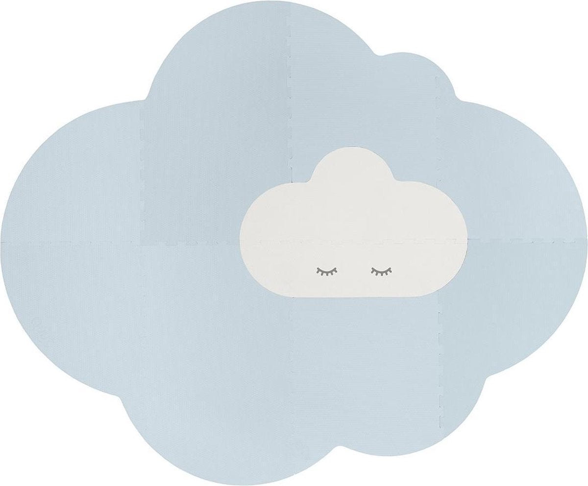 Quut - Speelmat Head in the Clouds Large - Dusty Blue