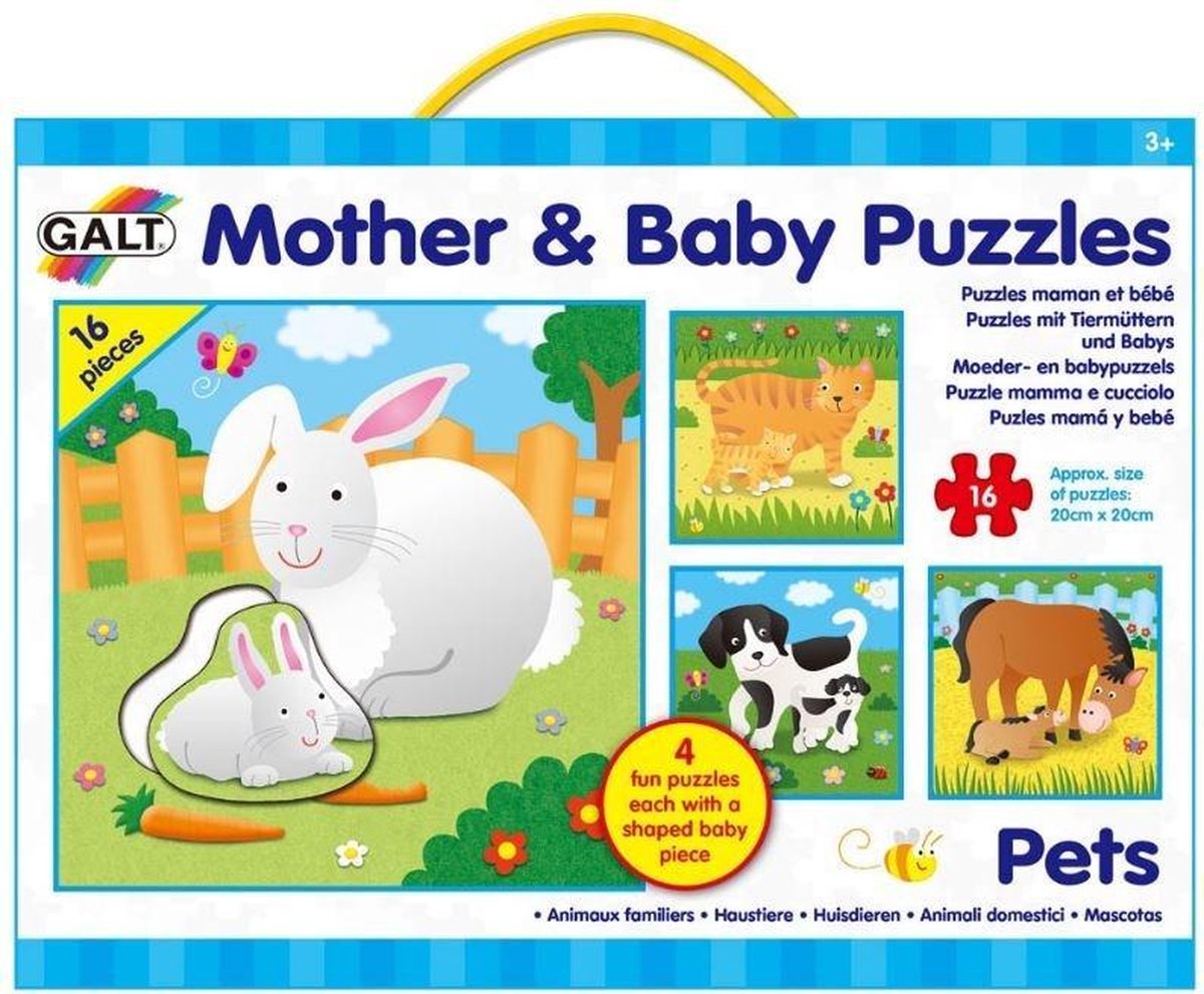 Galt - Baby Puzzels - Boerderij - 6x2st.