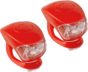 M-wave Verlichtingsset Led Rood 2 Stuks