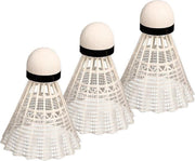 Jonotoys Badminton Shuttles 8 Cm 3 Stuks Wit