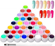 36 kleuren UV-kleurengel