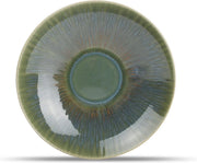 ONA Luce diep bord 22xH5cm groen set/4
