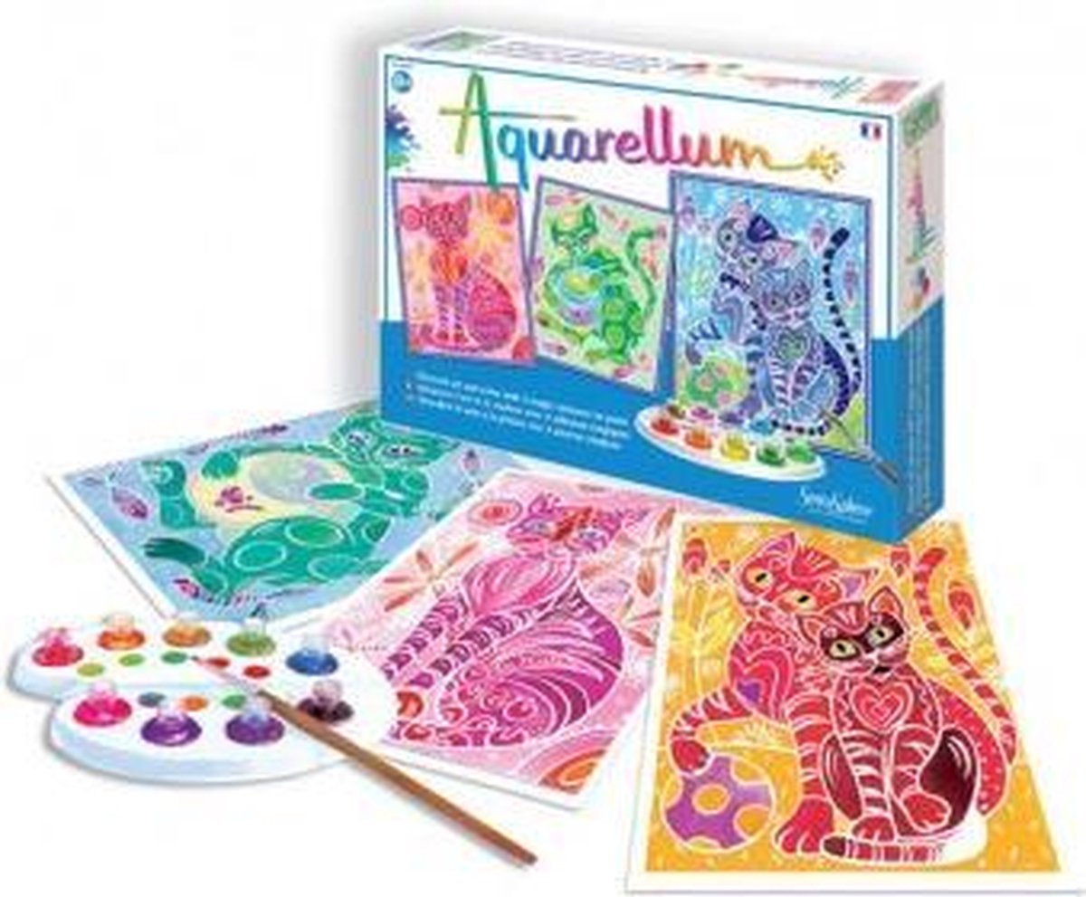 N/F Aquarellum - Katten