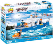 Action Town - Police Patrol Boat (1577)Cobi