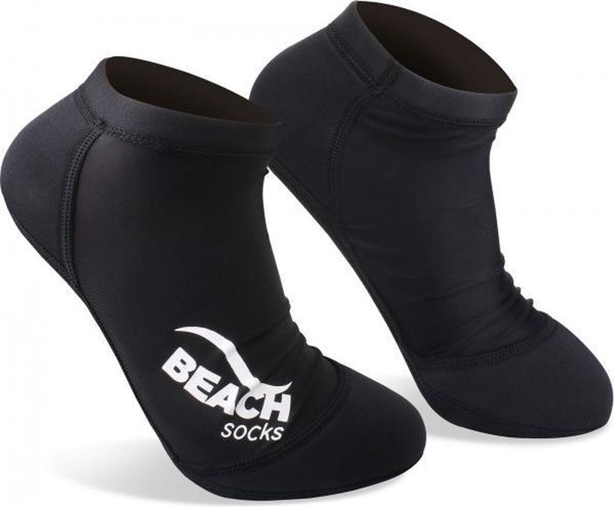Beach Socks Kort - zwart - maat 43-46