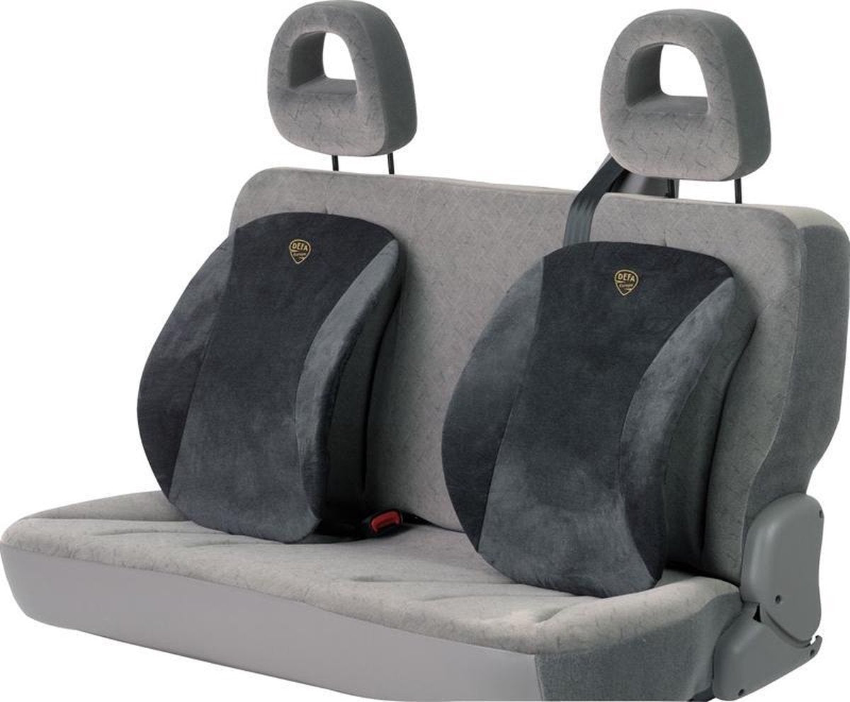 Defa - verstelbare ergonomische lendensteun - grijs