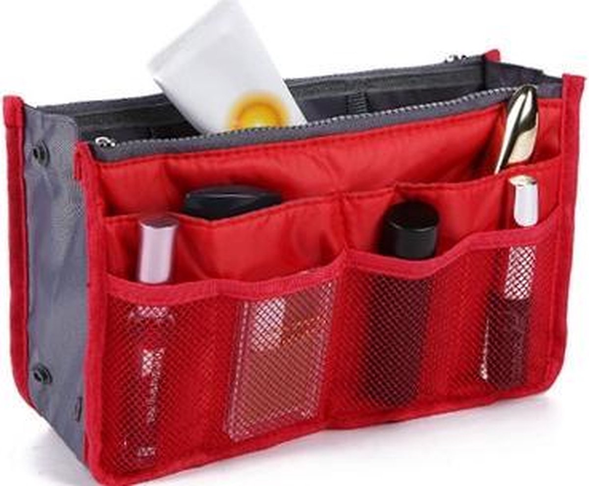 Bag in Bag - Tasorganizer - Rood - Nooit meer chaos in je tas
