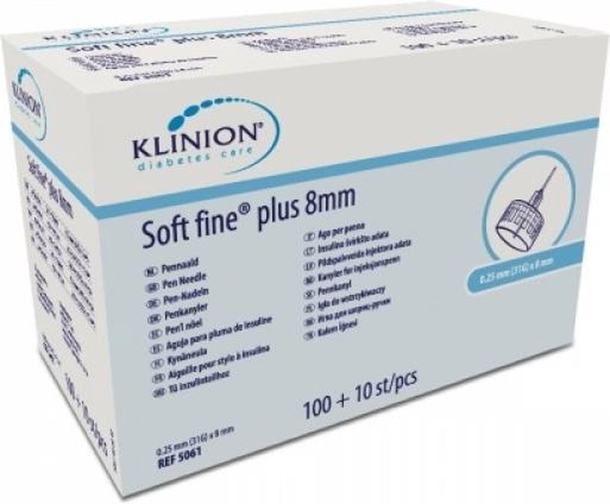 Klinion Diabetes Care Soft fine Plus pennaalden 0