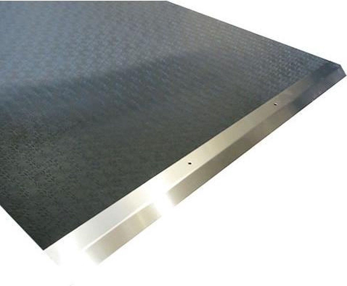 RVS Aanloop profiel voor Stalmat 122 cm