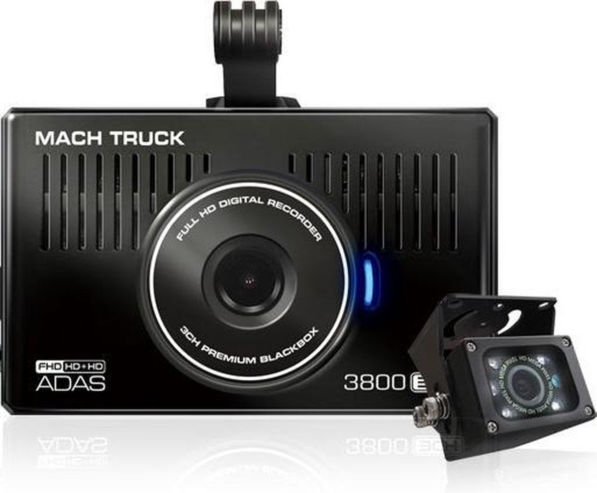 MACH Truck 3800 2CH FullHD 32gb vrachtwagen dashcam