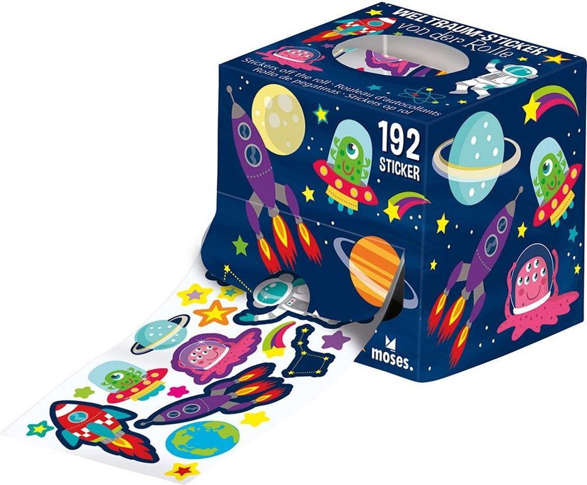 Stickers Op Rol 3 Assorti