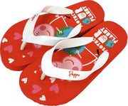 Arditex Teenslippers Peppa Pig Junior Pvc Rood/wit Maat 28