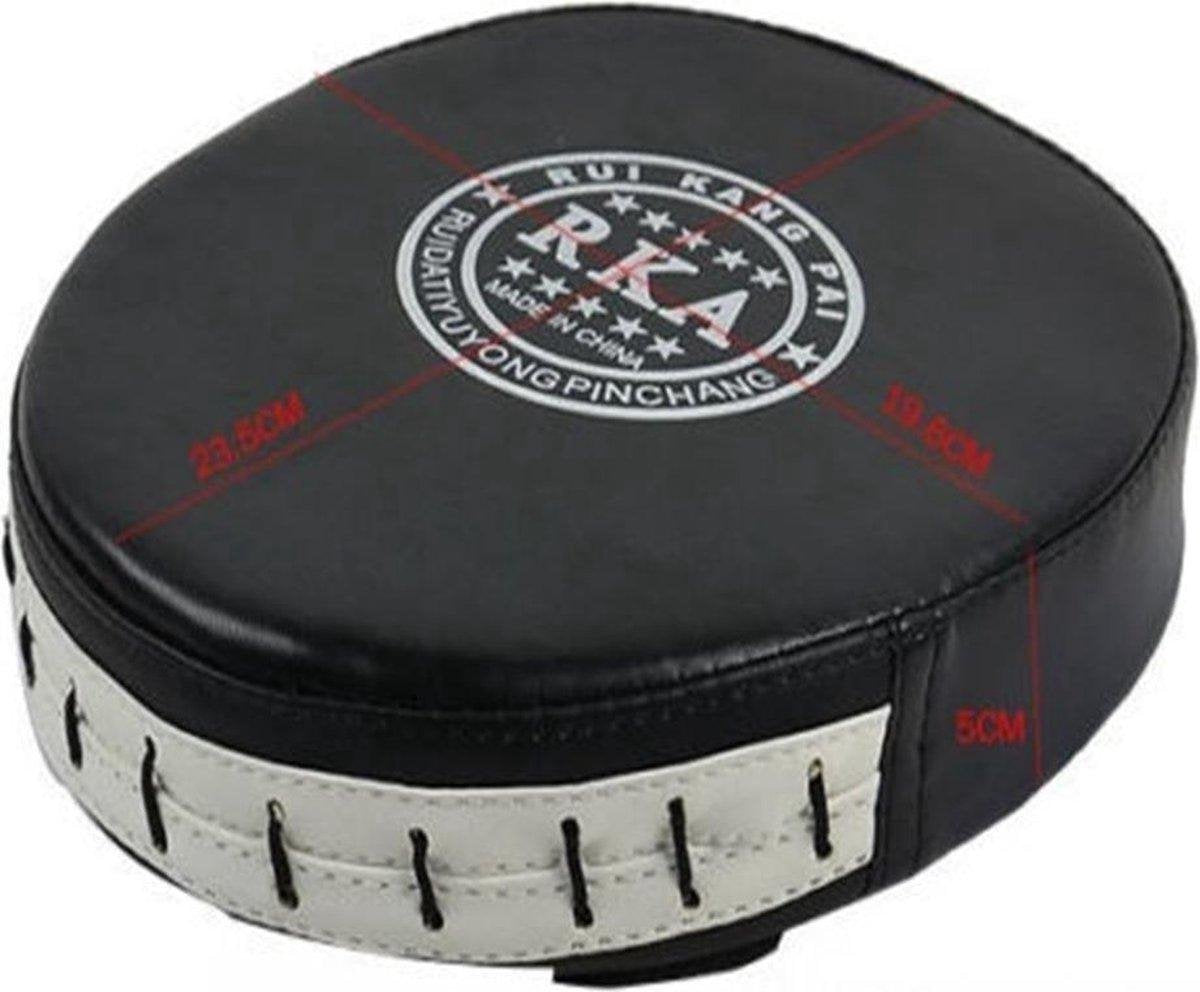 Nixnix Boks pad - 1 Stuk - Bokser doel - Boxing training - Box oefening - Boks Handschoen - Zwart - Stootkussen - MMA/Kickboxen/Muay Thai
