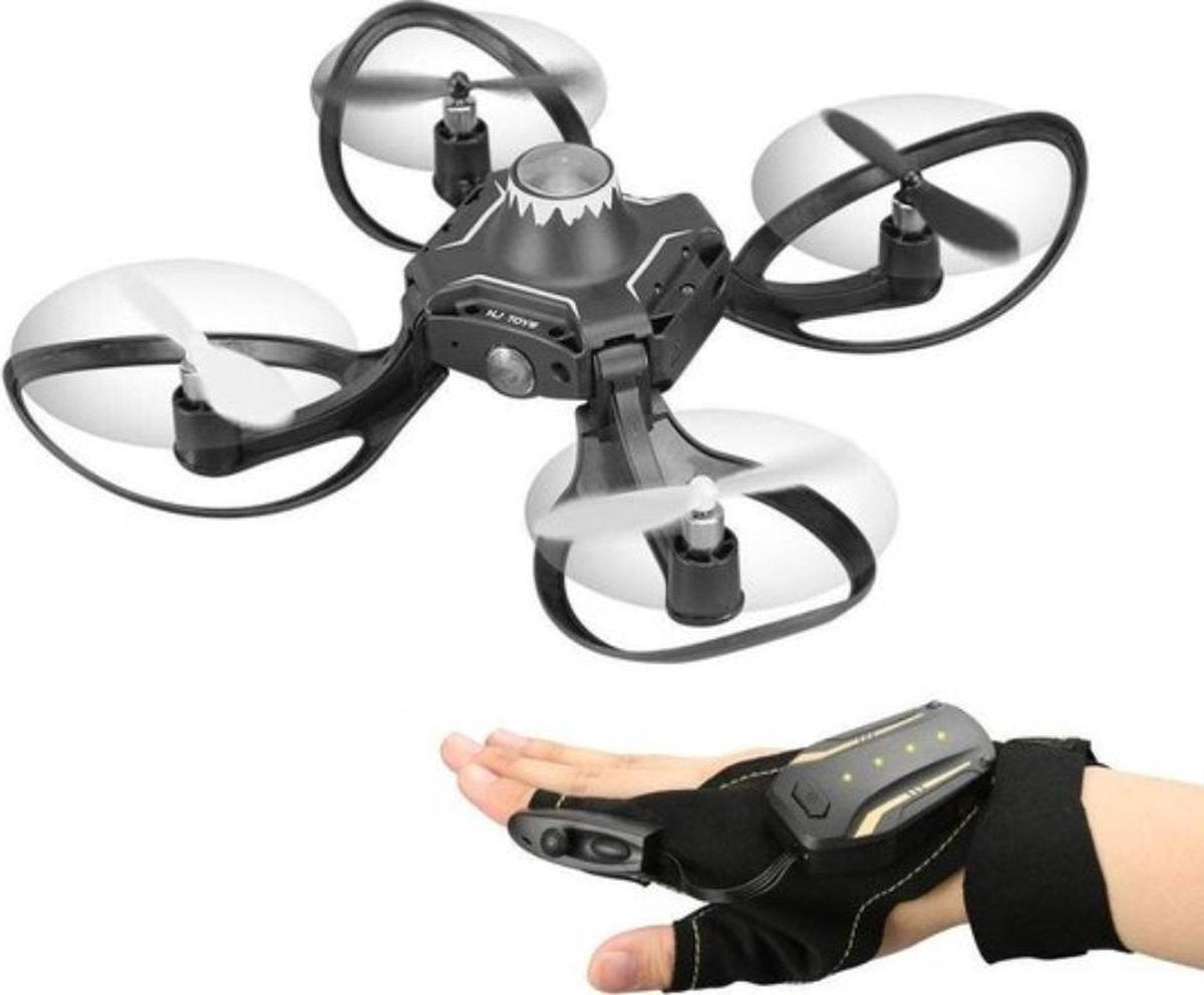 LUXWALLET  VOLCANOX - 2.4G Handschoen Controle Interactieve Mini RC DroneRC Quadcopter voor Beginners en Gevorderden RTF